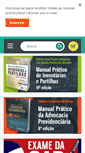 Mobile Screenshot of livrariajuridicamizuno.com.br